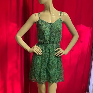 Gypsy 05 Silk Floral Print Mini Dress XS